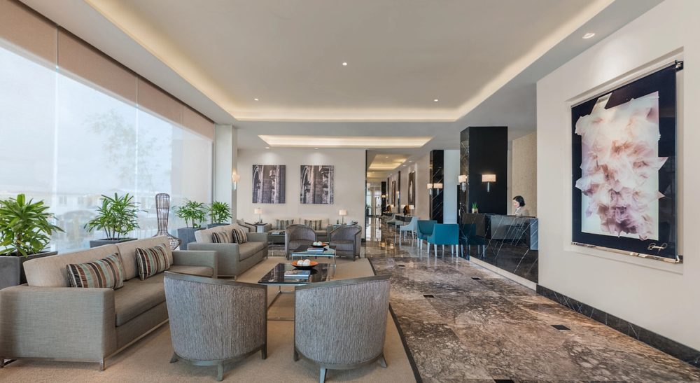 Lounge interior at Seda Atria